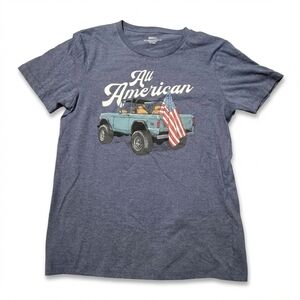 All American Women's T-Shirt - Blue